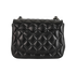 Mini Classic Square Single Flap, &pound;2,600, Handbags, Black, Lambskin Leather, Back view